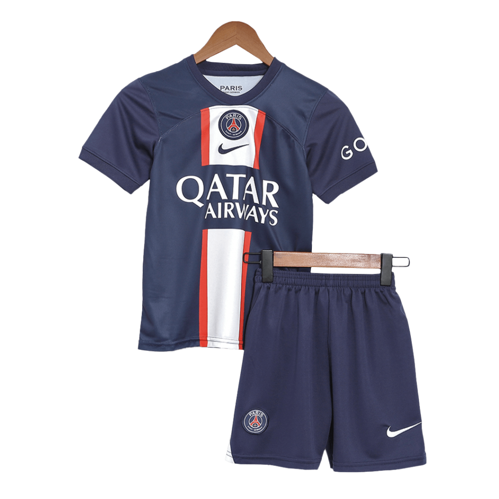 Kid’s PSG Home Shirt & Shorts Set 2022/23