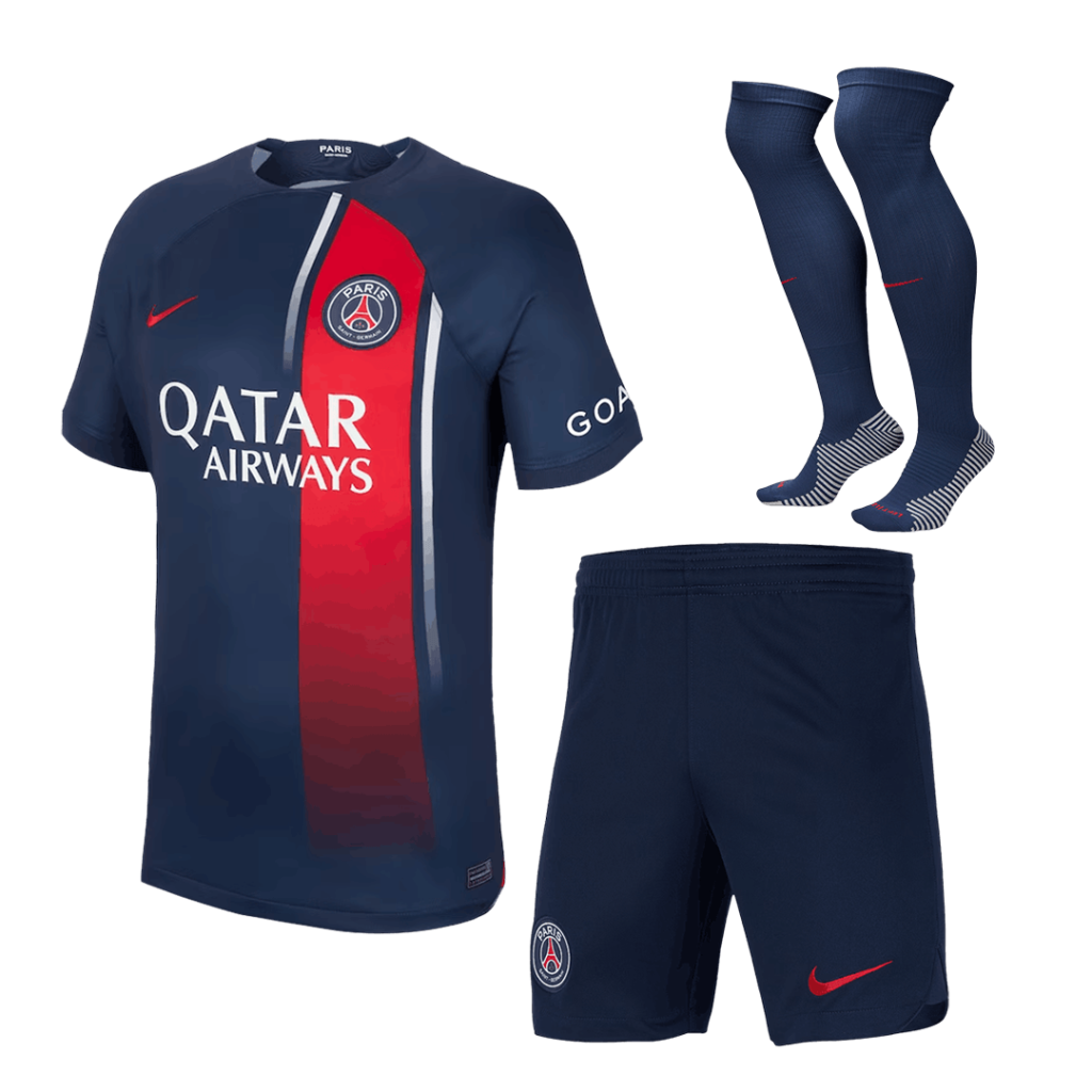 PSG Home Shirt, Shorts & Socks Set 2023/24